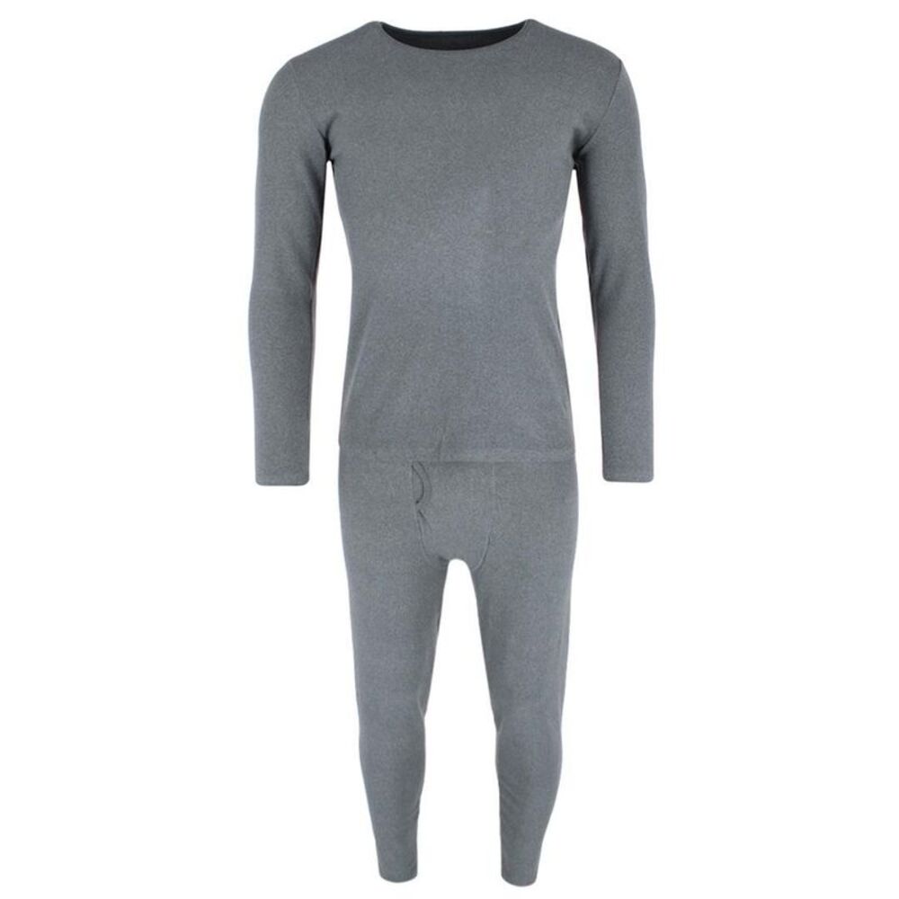 CTM Men's Insulated Thermal Underwear Long Sleeve and Pant Set by Wootie